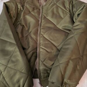 Army green jacket